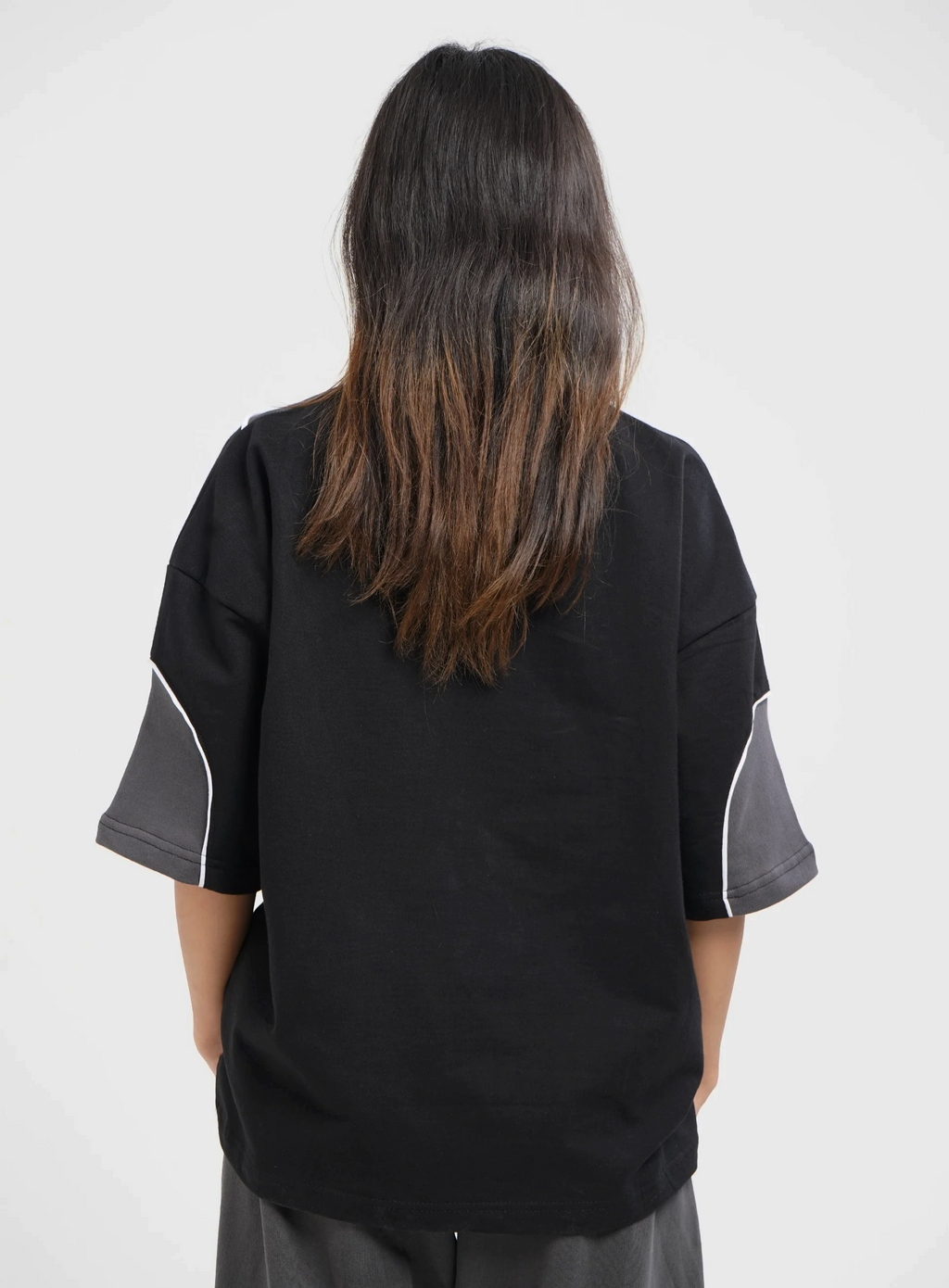 Haze Runner Black Hymns Wear – graphic detail, sizes S–XXL