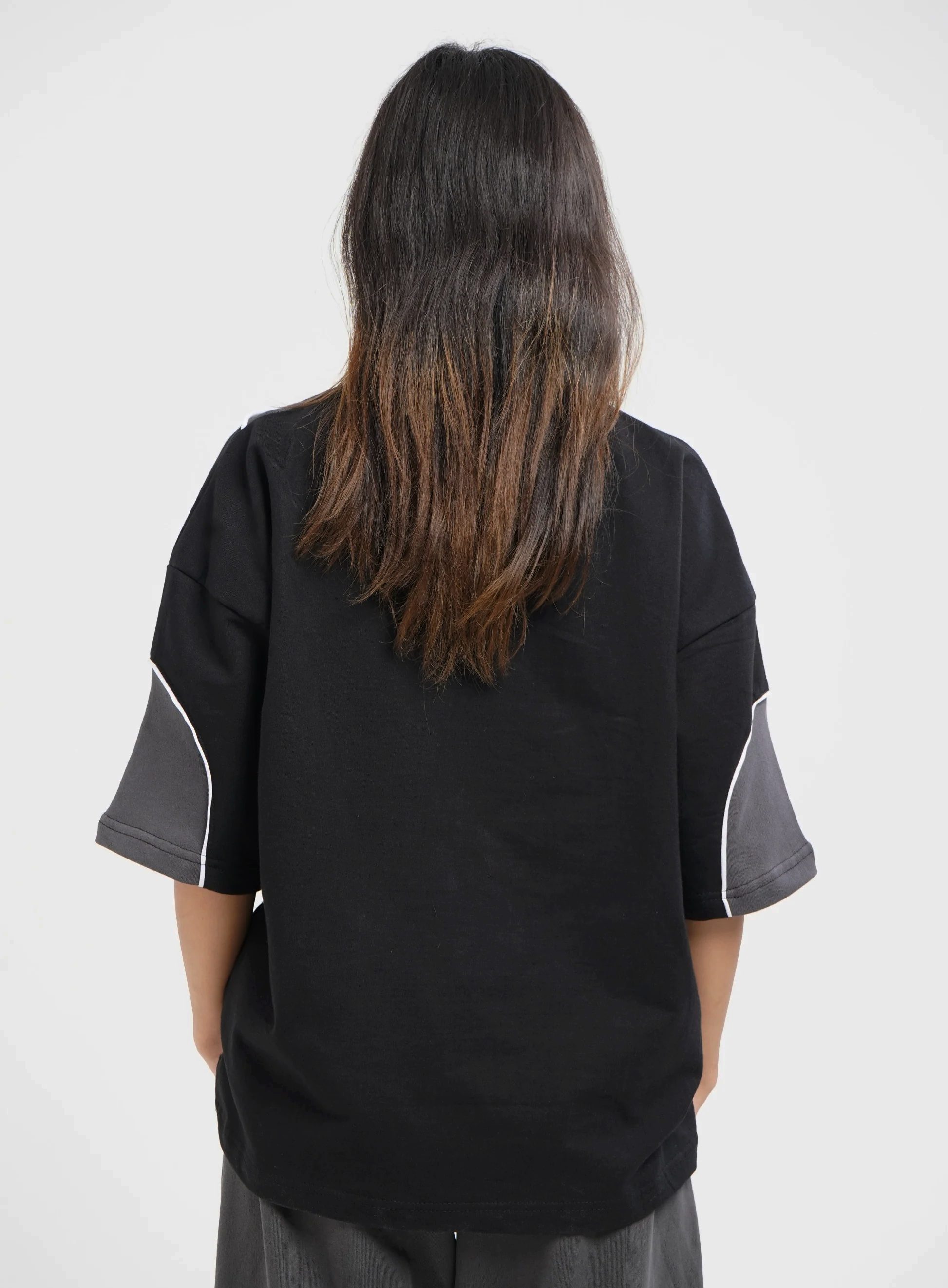 Haze Runner Black Hymns Wear – graphic detail, sizes S–XXL
