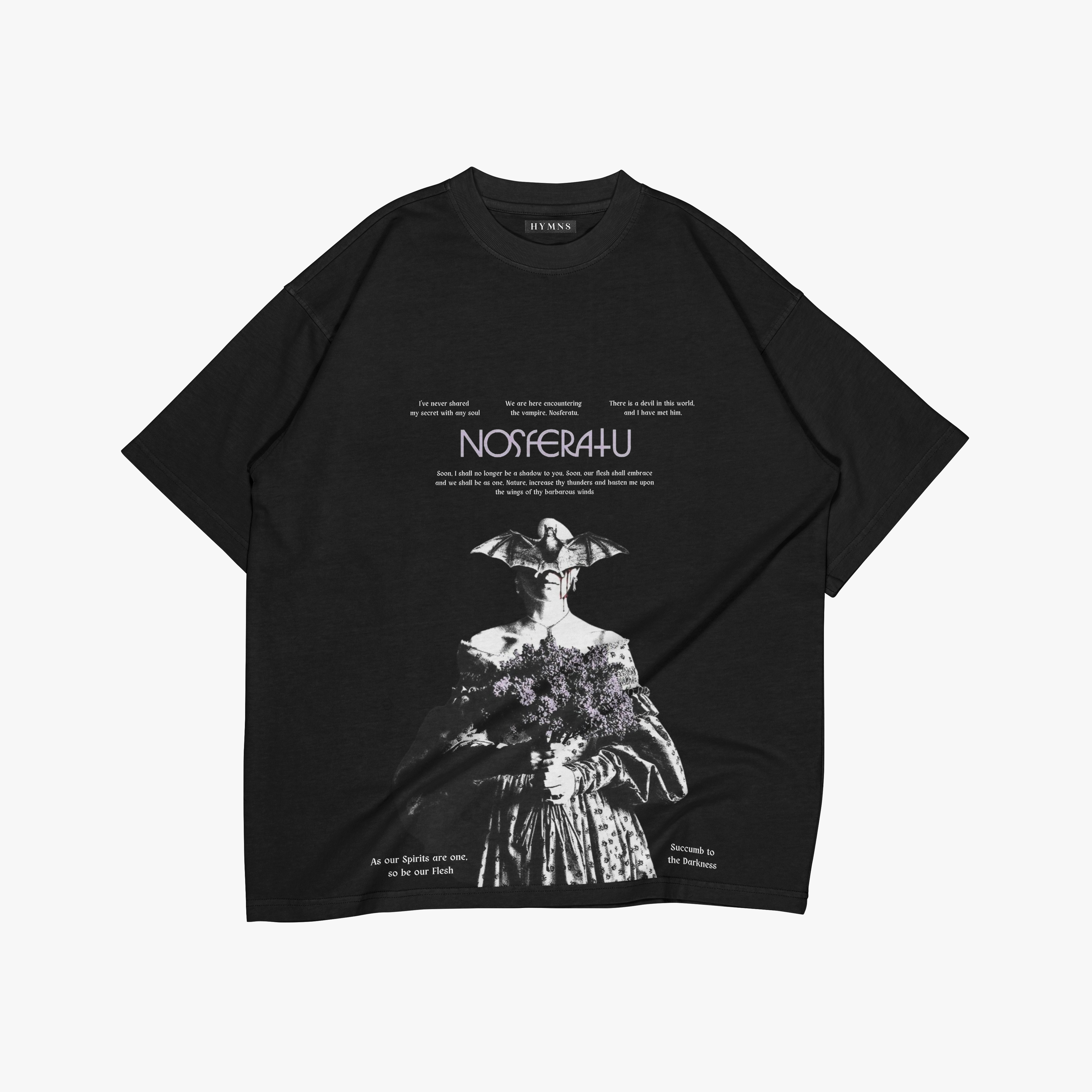Nosferatu Edition detail view – Hymns Wear clothing, available S to XXL
