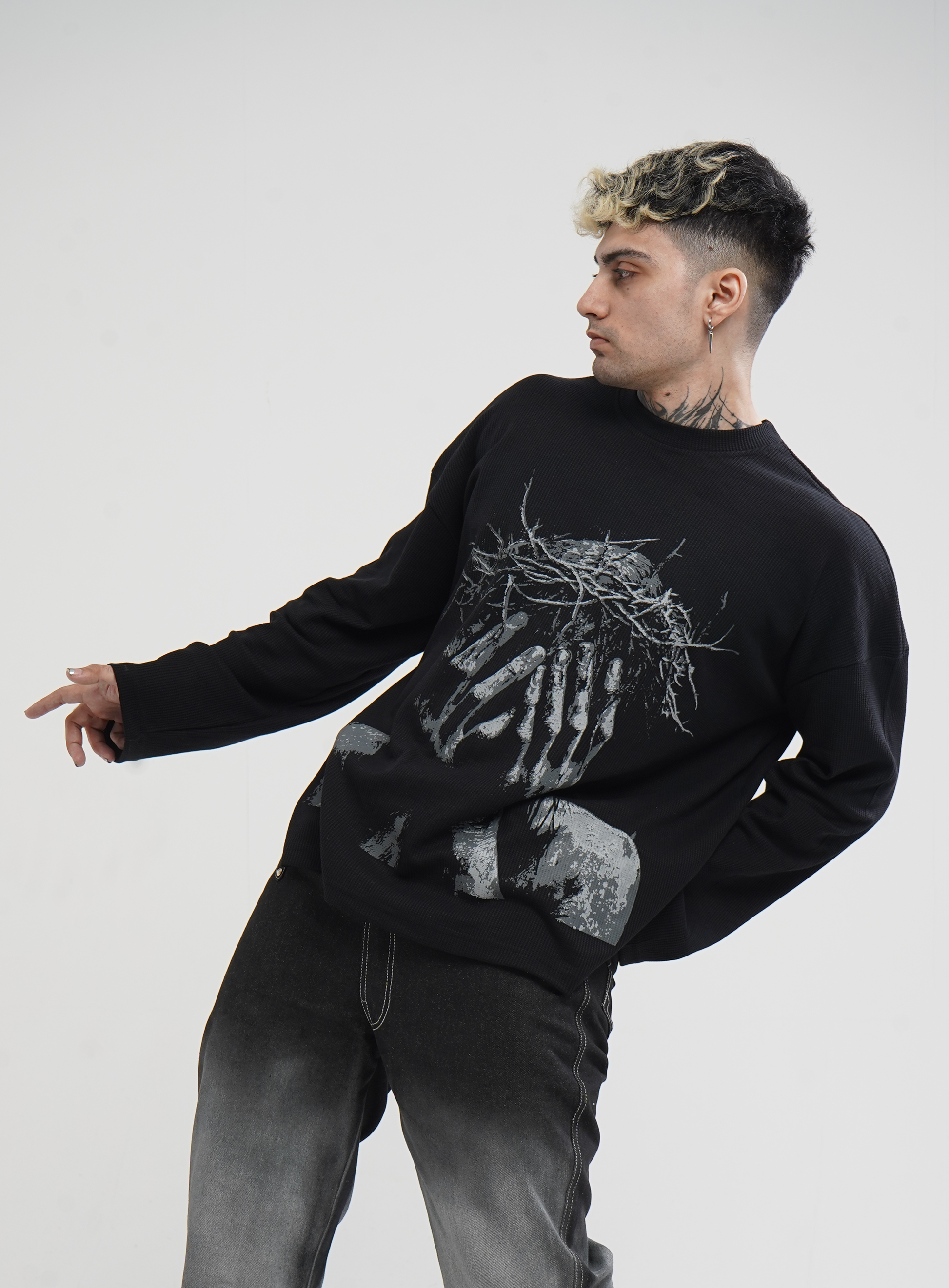 Saint Grief Edition Hymns Wear – alternate angle, sizes XS–XL