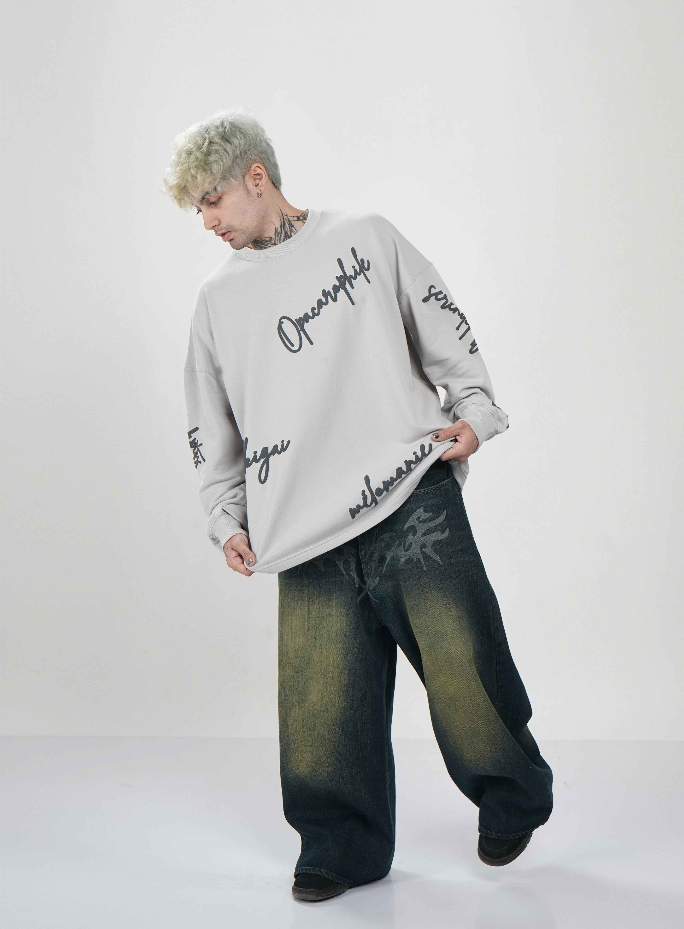 My Skin Is Noisy Edition styling view – Hymns Wear, available S to XXL
