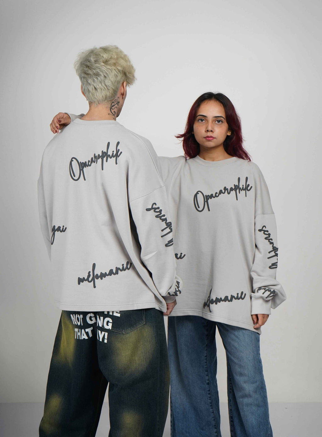 My Skin Is Noisy Edition back view – Hymns Wear, sizes S through XXL