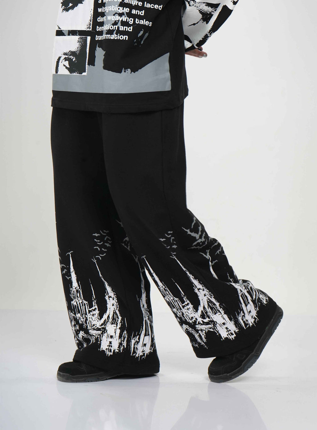 Shadow Castle Edition hero shot – Hymns Wear gothic graphic apparel, sizes S–XXL
